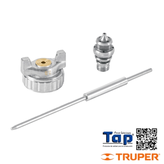 Imagen de BOQUILLA AGUJA Y TOBERA P PIPI-422 TRUPER JGO