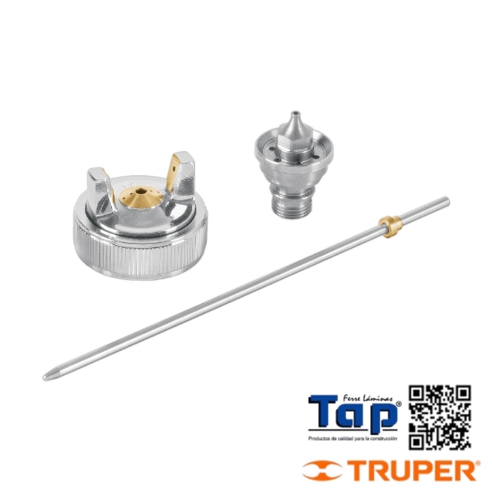 Imagen de BOQUILLA AGUJA Y TOBERA P PIPI-452 TRUPER JGO
