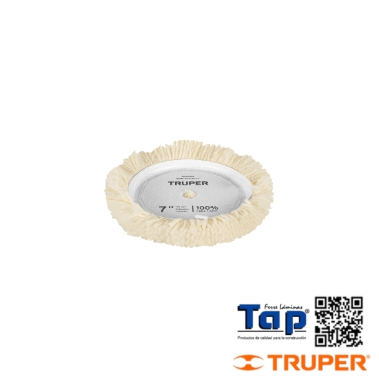 Imagen de BORLA P PULIR 178 7" HOOK AND LOOP TRUPER