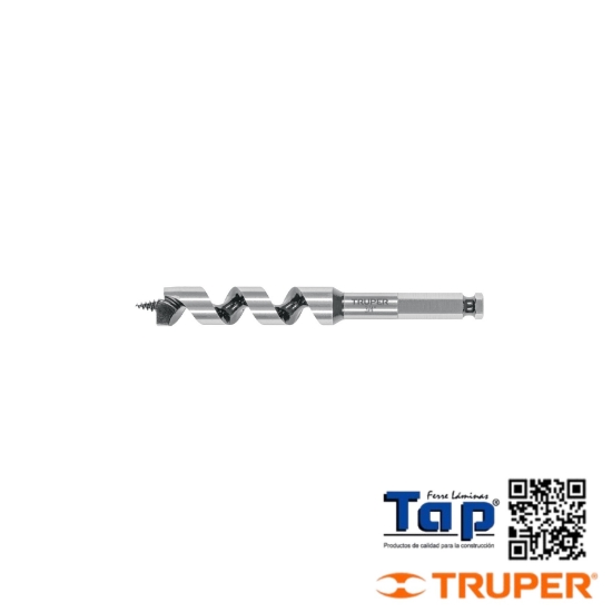 Imagen de BROCA AUGER TIPO BERBIQUI 019 3/4" X152 6" TRUPER