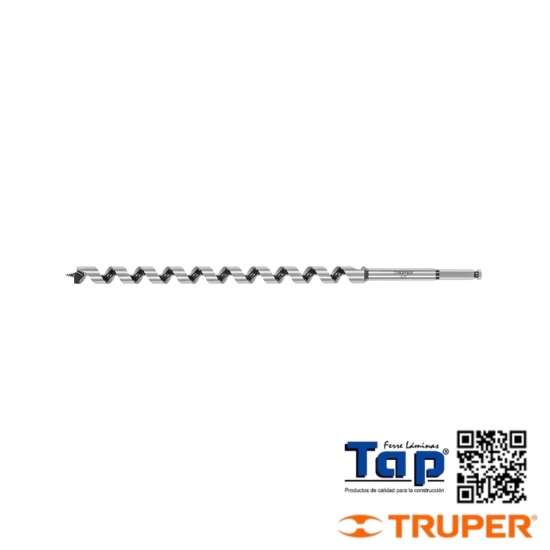 Imagen de BROCA AUGER TIPO BERBIQUI 020 13/16" X457 18" TRUPER