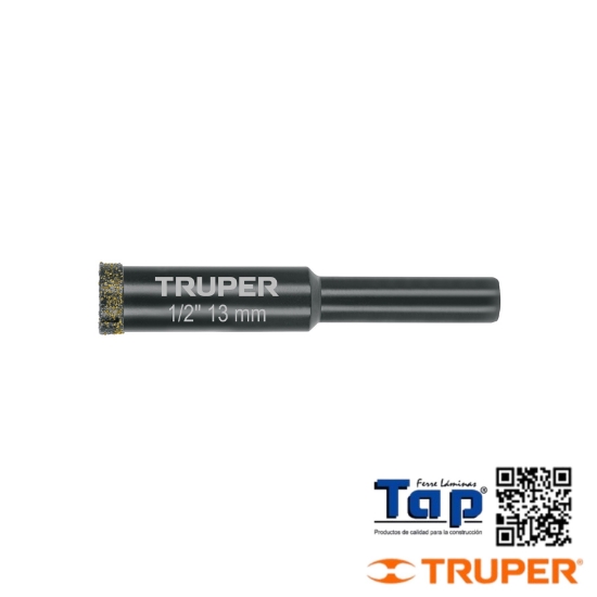 Imagen de BROCA DIAMANTADA 013 1/2" TRUPER