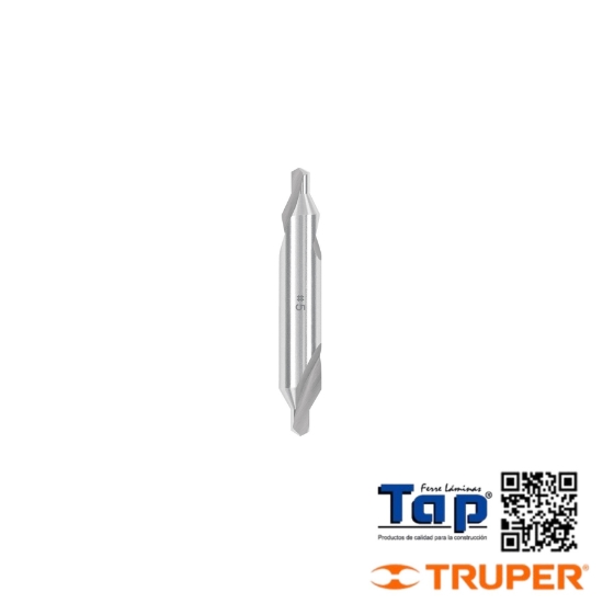 Imagen de BROCA P CENTRAR C DOBLE PUNTA #5 TRUPER
