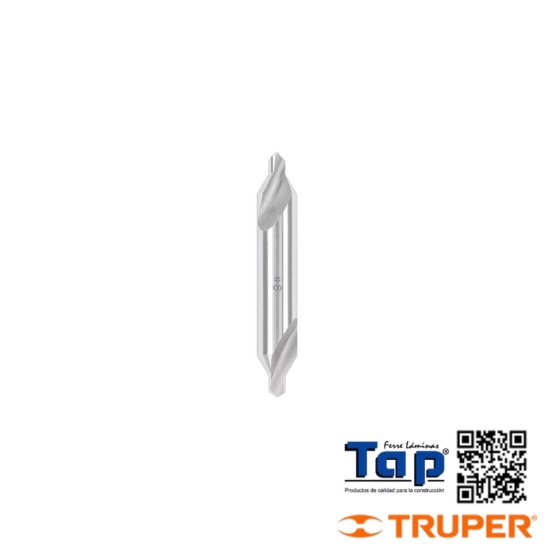 Imagen de BROCA P CENTRAR C DOBLE PUNTA #6 TRUPER