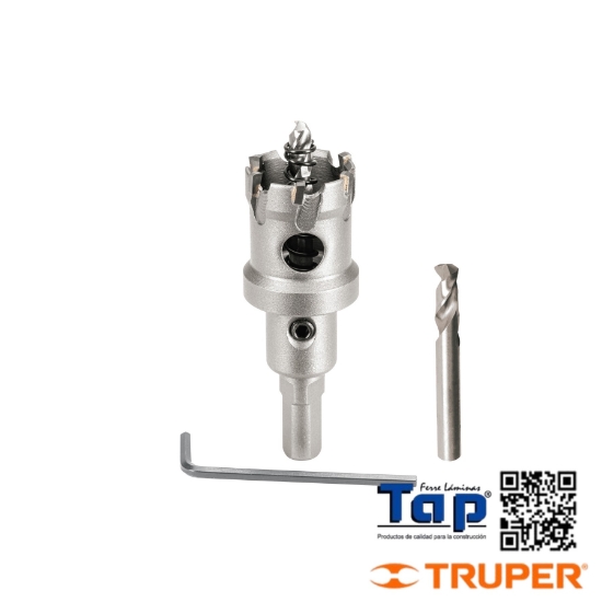 Imagen de BROCASIERRA CARBURO-TUNGSTENO 028 1-1/8" TRUPER