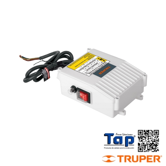 Imagen de CAJA DE CTROL P BOMBA POZO PROFUNDO 038 1-1/2 HP 220V TRUPER