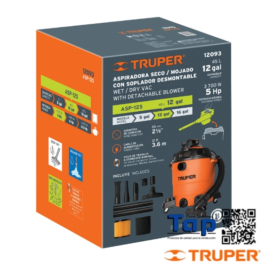 Imagen de CAJA DE EMPAQUE DE REP P ASP-12S TRUPER