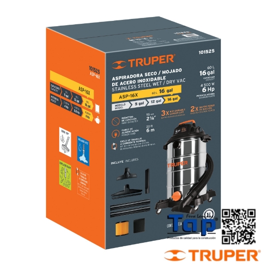 Imagen de CAJA DE EMPAQUE DE REP P ASP-16XTRUPER