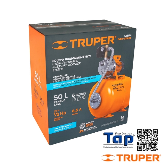 Imagen de CAJA DE EMPAQUE DE REP P HIDR-1/2X50 TRUPER