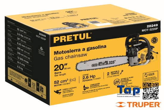 Imagen de CAJA DE EMPAQUE DE REP P MOT-5220P PRETUL