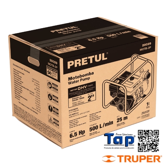 Imagen de CAJA DE EMPAQUE DE REP P MOTB-2P PRETUL
