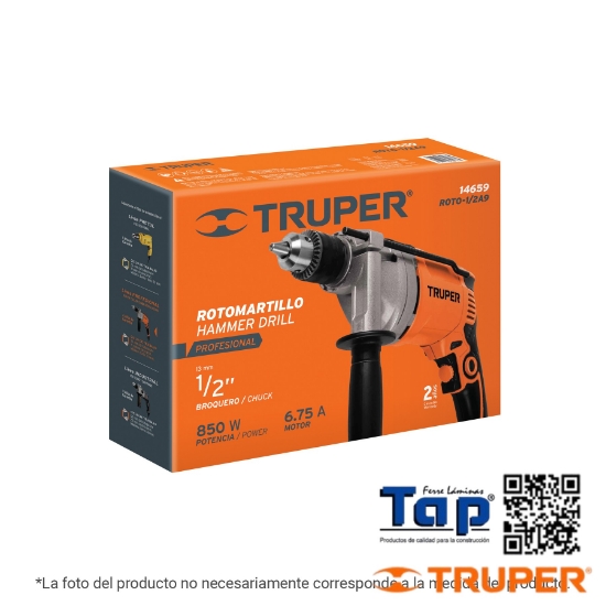 Imagen de CAJA DE EMPAQUE DE REP P ROTO-1/2N9 TRUPER