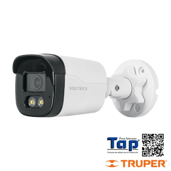 Imagen de CAMARA TIPO BALA 5MP LENTE 2.8MM C/MICRO VOLTECK