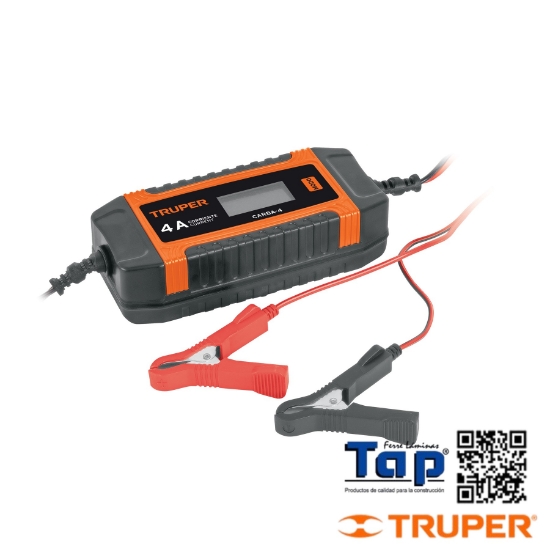 Imagen de CARGADOR 4 AMP P BATERIAS DE 6V /12V
