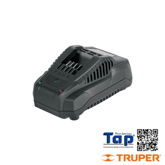 Imagen de CARGADOR BATERIAS 20V ENCHUFE TIPO C TRUPER MAX