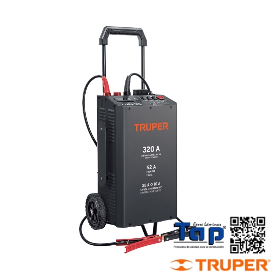 Imagen de CARGADOR BATERIAS 50A ARRANCADOR DE 500A 12V/24V