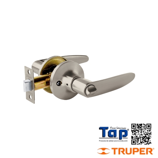 Imagen de CERRADURA SOBREPONER DER INSTALAFACIL LLAVE PUNTOS BLISTER