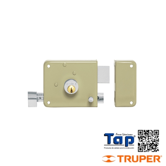 Imagen de CERRADURA SOBREPONER IZQ INSTALAFACIL LLAVE PUNTOS BLISTER