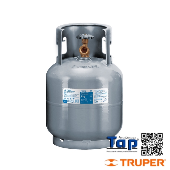 Imagen de CILINDRO PORTATIL P GAS LP 4KG (9LB) FOSET