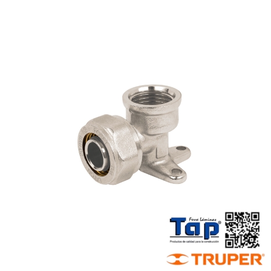 Imagen de CODO OREJA 90° P PEALPE 013 1/2" C ROSCA HEMBRA FOSET