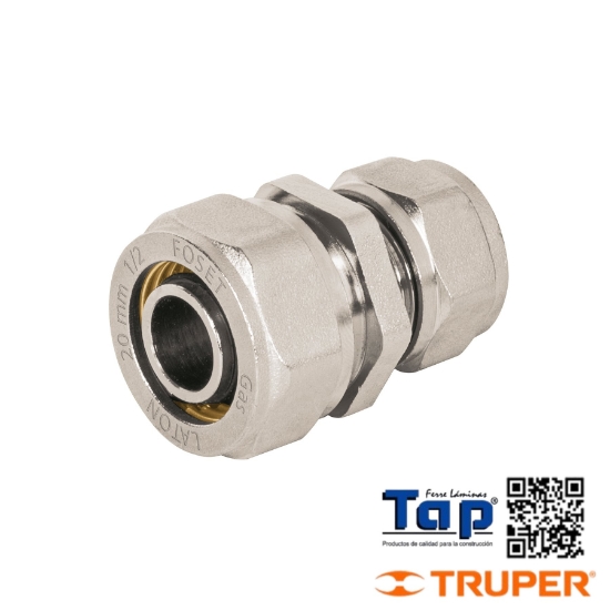 Imagen de COPLE COMPRESION REDUC P PEALPE 013 1/2" X009 3/8" FOSET