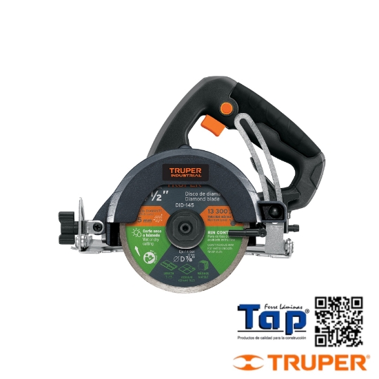 Imagen de CORTADORA P AZULEJOS 114 4-1/2" 1320W TRUPER