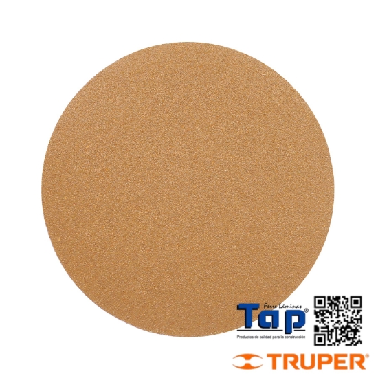 Imagen de DISCOS DE LIJA 127 5" GRANO 100 CIEGOS PAQUETE C/5