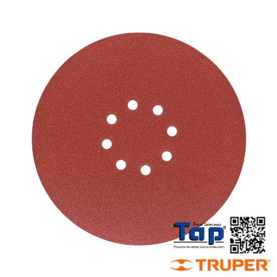 Imagen de DISCOS DE LIJA229 9" GRANO 120 P LIPA-9A CAJA C 5