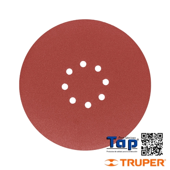 Imagen de DISCOS DE LIJA229 9" GRANO 180 P LIPA-9A CAJA C 5