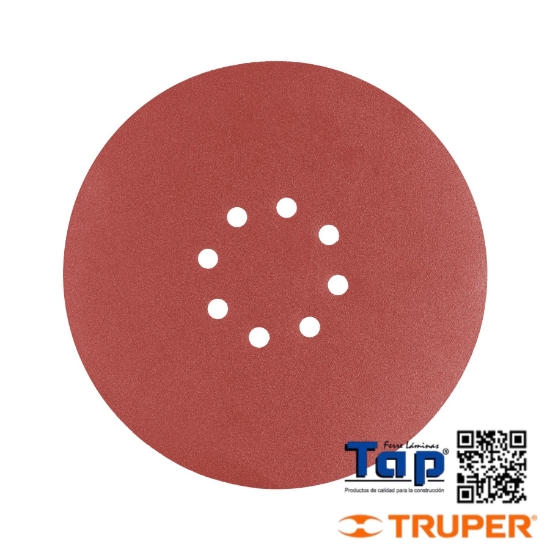 Imagen de DISCOS DE LIJA229 9" GRANO 240 P LIPA-9A CAJA C 5