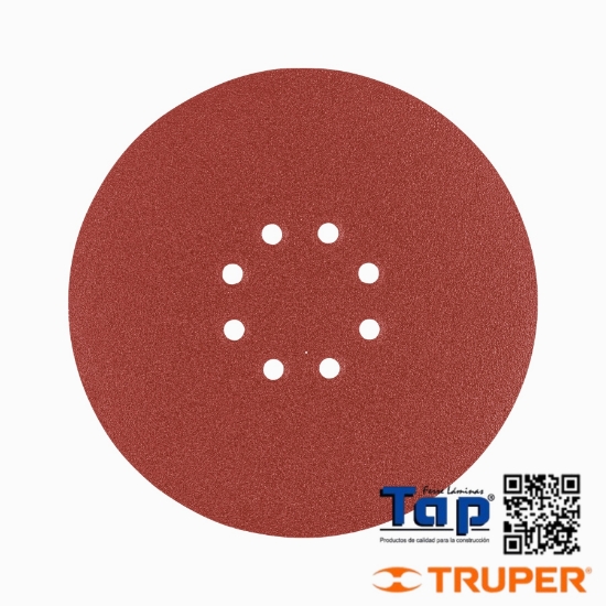 Imagen de DISCOS DE LIJA229 9" GRANO 80 P LIPA-9A CAJA C 5