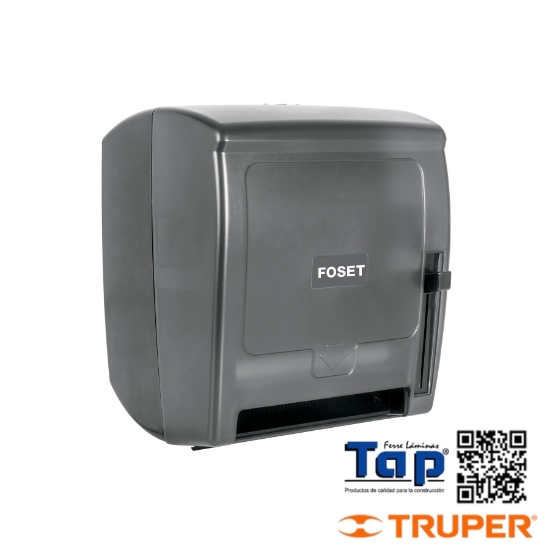 Imagen de DISPENSADOR ABS P TOALLA DE PAPEL EN ROLLOHUMO FOSET