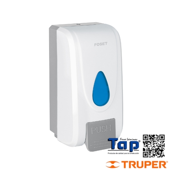 Imagen de DOSIFICADOR DE ABS P JABON ESPUMA BLANCO FOSET