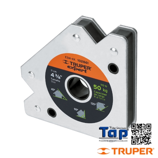 Imagen de ESCUADRA MAGNETICA P SOLDAR 4-009 3/8" CAPACIDAD 50 KG EXPER