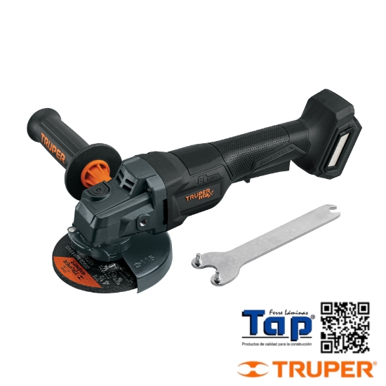 Imagen de ESMERILADORA 114 4-1/2" 20V INT. PALETA S/ACC MAX