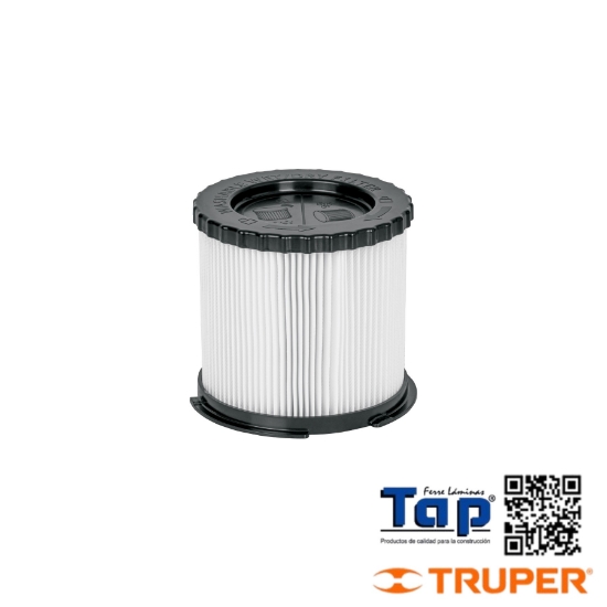 Imagen de FILTRO CARTUCHO HEPA P ASPIRADORA ASP-04N/06N TRUPER