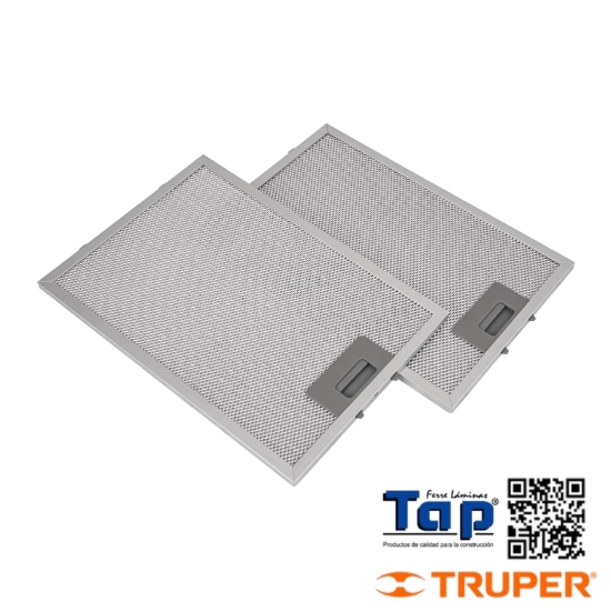 Imagen de FILTROS DE ALUMINIO P CAMPANA CAME-50 JGO 2