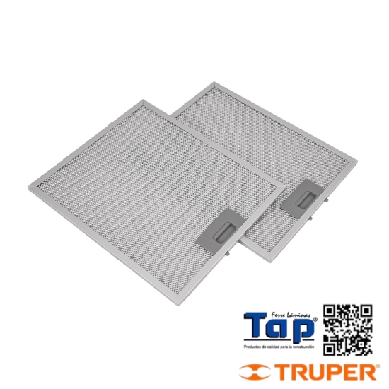 Imagen de FILTROS DE ALUMINIO P CAMPANA CAME-60 JGO 2