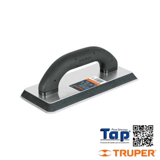 Imagen de FLOTA HULE 9 013 1/2" ESP. 015 5/8" ACABADO LISO COMFORT GRI