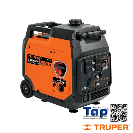 Imagen de GENERADOR INVERSOR SILENCIOSO 3 KW ENCENDIDO ELECTRONICO