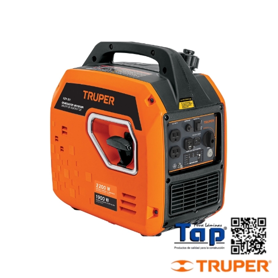 Imagen de GENERADOR SILENCIOSO INVERTER 2.2KW 80 CC ENC. ELECTRONICO