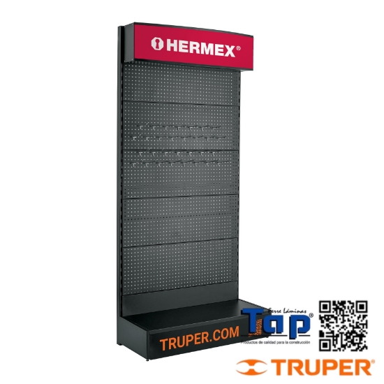 Imagen de GONDOLA DE PARED 100 X220 CM HERMEX