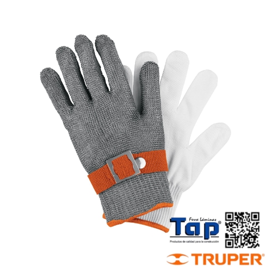 Imagen de GUANTE ANTICORTE NV 5 DE ACE INOXIDABLE M TRUPER