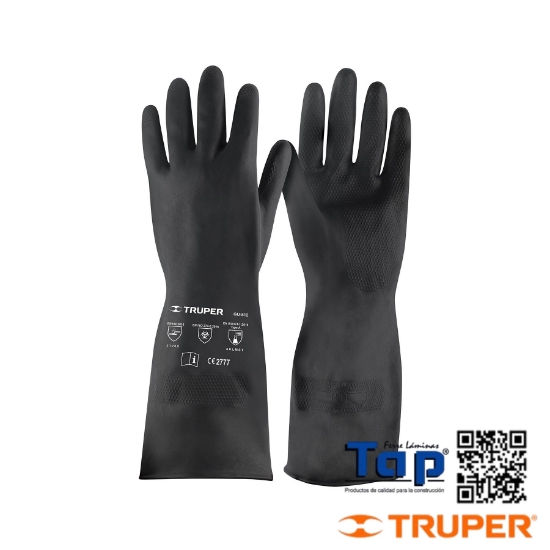 Imagen de GUANTES NEOPRENO P MANEJO DE QUIMICOS XG TRUPER