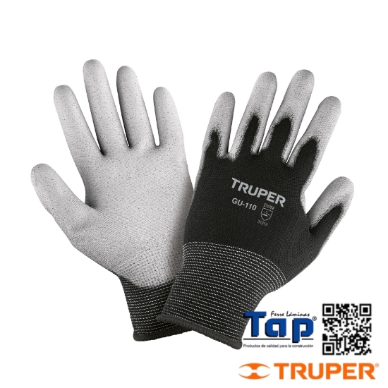 Imagen de GUANTES NYLON RECUBIERTOS DE POLIURETANO XCH TRUPER