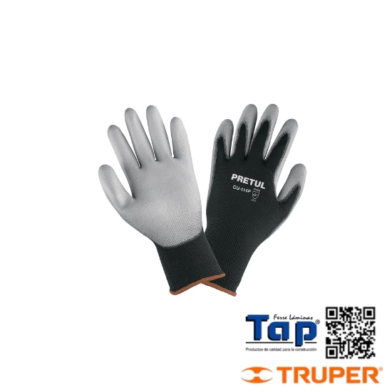 Imagen de GUANTES NYLON RECUBIERTOS DE POLIURETANO XG PRETUL