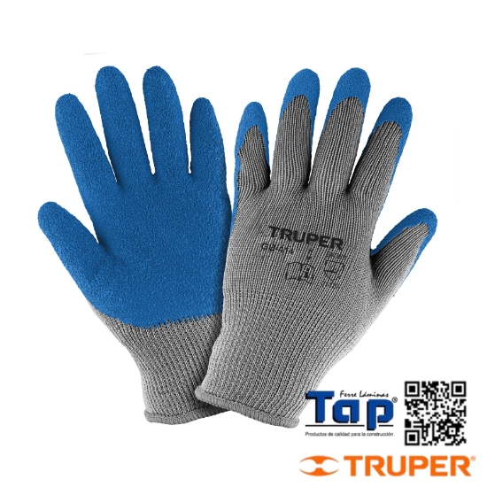 Imagen de GUANTES POLIESTER RECUBIERTOS DE LATEXXG TRUPER