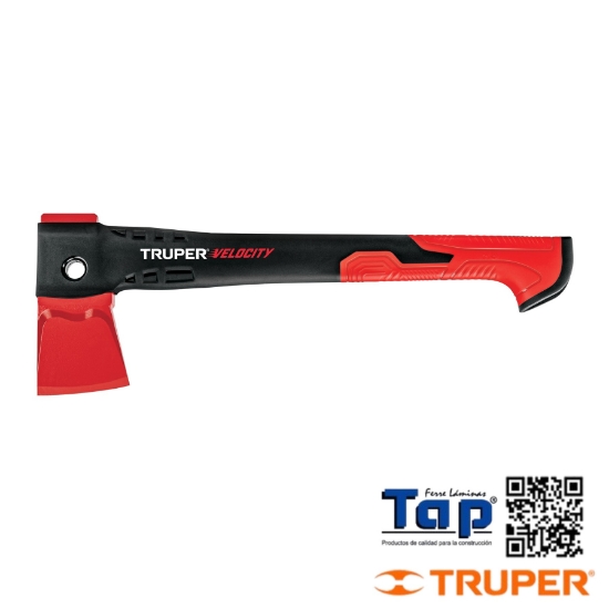 Imagen de HACHA CAZADORA 2 LB MANGO DE NYLON 432 17" TRUPER VELOCITY