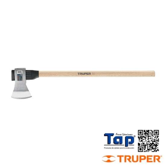 Imagen de HACHA LABOR ENTERA 3 LB MANGO DE MAD 36" TRUPER