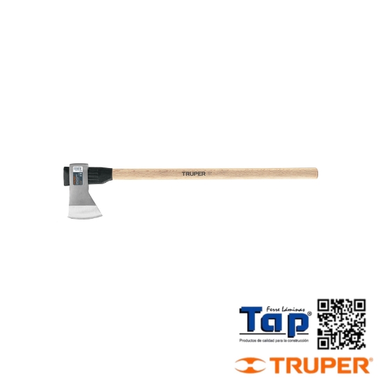 Imagen de HACHA MEDIA LABOR 3 LB MANGO DE MAD 36" TRUPER